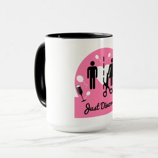 Funny Scheidung Beileid Geschenke Tasse (Vorderseite Links)