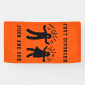 Funny Scheidung Beileid Party Banner (Horizontal)
