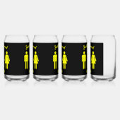 Funny Scheidung Beileid Party Dosenglas (Links)