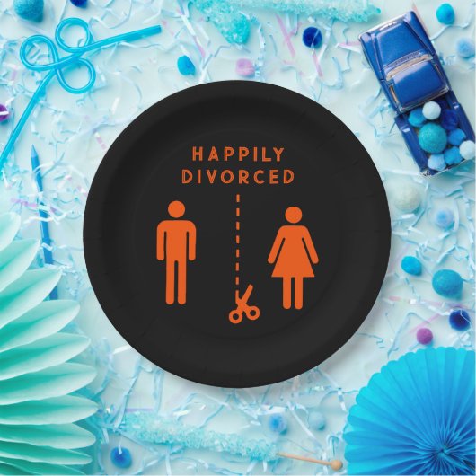 Funny Scheidung Beileid Party Pappteller (Party)