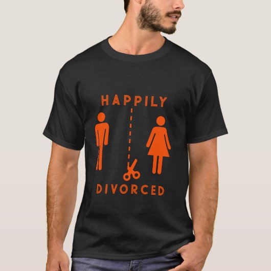 Funny Scheidung Beileid Party T-Shirt (Vorderseite)