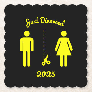 Funny Scheidung Beileid Party Untersetzer