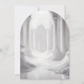 Funny Scheidung Freedom Celebration Single Glam Einladung (Rückseite)