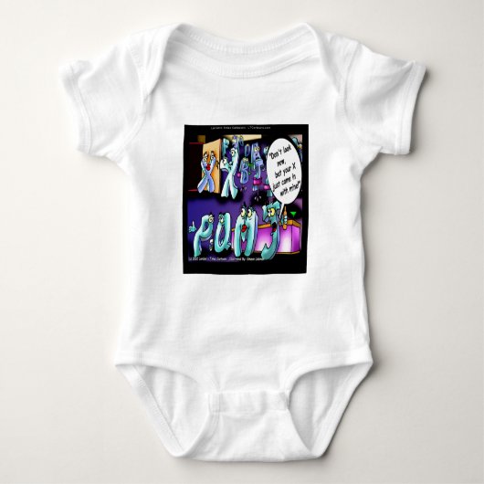 Funny Scheidung My Ex & Yours Baby Strampler (Vorderseite)