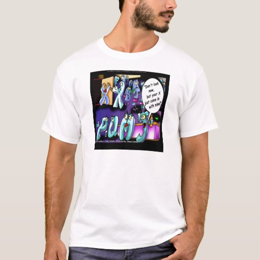 Funny Scheidung My Ex & Yours T-Shirt (Vorderseite)