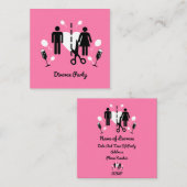 Funny Scheidung Party Einladungen (Vorne/Hinten)