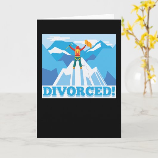 Funny Scheidung Party Squad Support Crew Karte (Gelbe Blume)