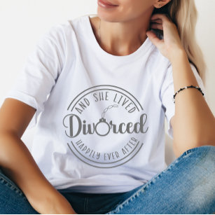 Funny Scheidung Party T - Shirt für sie