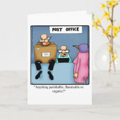 Funny Scheidung Spaß Grußkarte für sie Karte (Gelbe Blume)