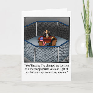 Funny Scheidung Spaß Grußkarte Karte