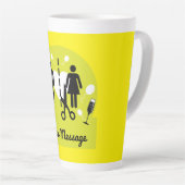 Funny Scheidung Survivor Beileid Milchtasse (Rechte Ecke)