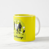 Funny Scheidung Survivor Beileid Zweifarbige Tasse (VorderseiteRechts)