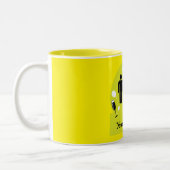 Funny Scheidung Survivor Beileid Zweifarbige Tasse (Links)