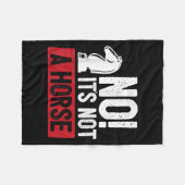 Funny Schess King Casting Design Fleecedecke (Vorderseite (Horizontal))