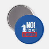 Funny Schess King Casting Design Magnet (Vorderseite/Rückseite)