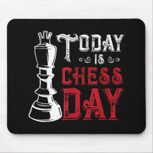 Funny Schess King Casting Design Mousepad