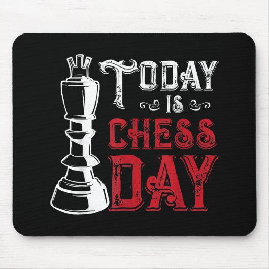 Funny Schess King Casting Design Mousepad (Vorne)