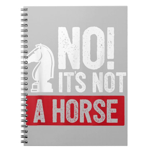 Funny Schess King Casting Design Notizblock (Vorderseite)