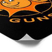 Funny schickt uns ein Sommergeschenk für Bodybuild Poster (Ecke)