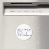 Funny Schipperke Dog Cartoon Magnet (In Situ (Geschirrspüler))