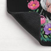 Funny Schnauzer Art For Women Schnauzer Dog Lover Mousepad (Ecke)