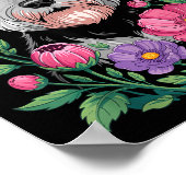 Funny Schnauzer Art For Women Schnauzer Dog Lover  Poster (Ecke)