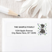 Funny Schnauzer Dog und Paw Prints Art (Insitu)