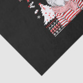 Funny Schnauzer Dog Weihnachtsgeschenk Seidenpapier (Ausschnitt)