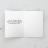 Funny Schnauzer Roman Empire Grußkarte Karte (Innenseite)