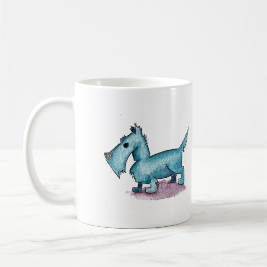 Funny Schnauzer Tasse (Links)