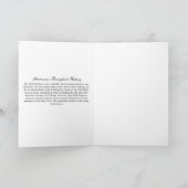 Funny Schnauzer Viking Faltkarte Karte (Innenseite)