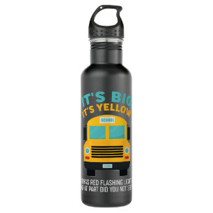 Funny School Bus Fahrer Geschenk, was Sie nicht ge Edelstahlflasche