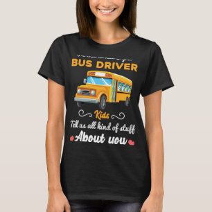 Funny School Bus Fahrer Geschenke Eltern sind nett T-Shirt