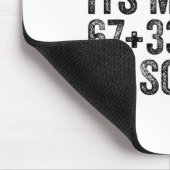 Funny School Countdown Student Teacher Clroom Humo Mousepad (Ecke)