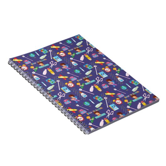 Funny School liefert zurück zum Schulmuster Notizblock (Rechte Seite)