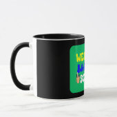 Funny School Mug - Mask to School 2025 Tasse (Links)