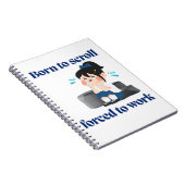 FUNNY SCHOOL NOTEBOOK FOR STUDENTS NOTIZBLOCK (Rechte Seite)