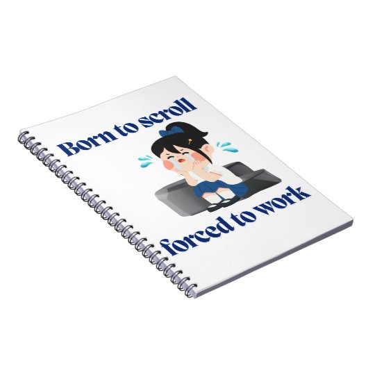 FUNNY SCHOOL NOTEBOOK FOR STUDENTS NOTIZBLOCK (Rechte Seite)