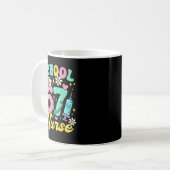 Funny School Nurse 67 Cute Medical Meme Design  Kaffeetasse (Vorderseite Links)