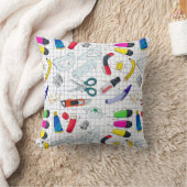 Funny school versorgt Charaktere Kissen (Decke)