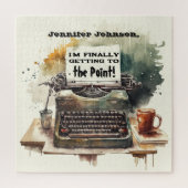 Funny Schreibwriter Puzzle (Vertikal)