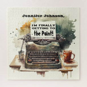 Funny Schreibwriter Puzzle