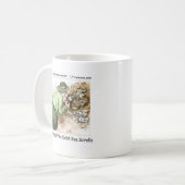 Funny Schulden Sea Scrolls Kaffeetasse (Vorderseite Links)