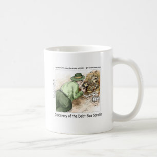 Funny Schulden Sea Scrolls Kaffeetasse