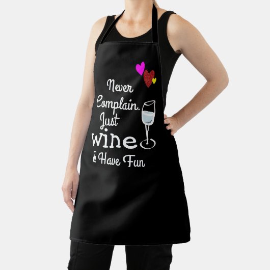 Funny Schürze, Custom Sassy Wein Personalisiert Sc Schürze (InSitu)