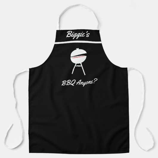 Funny Schürze, Personalisierte GRILLEN Anyone Gril Schürze (Vorderseite)