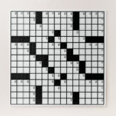 Funny Schwarz-weiß Crossword Puzzle Game (Horizontal)