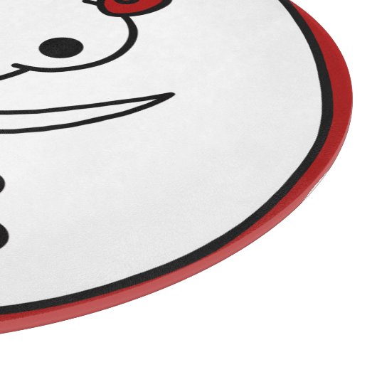 Funny Schwarz-weiß Jolly Kitty Pirate Skull Bones Schneidebrett (Ecke)