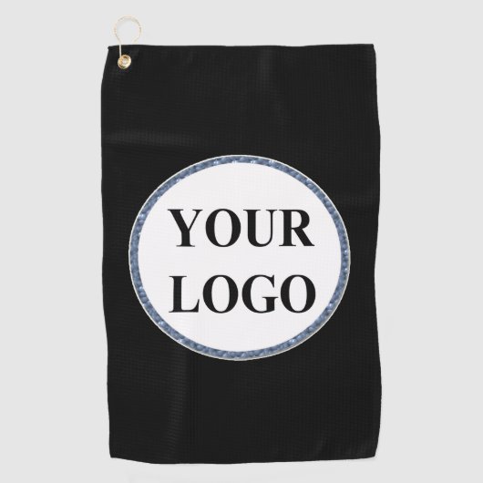 Funny Schwarz-weiß Manche erstellen Sie Ihr eigene Golfhandtuch (Vorderseite)