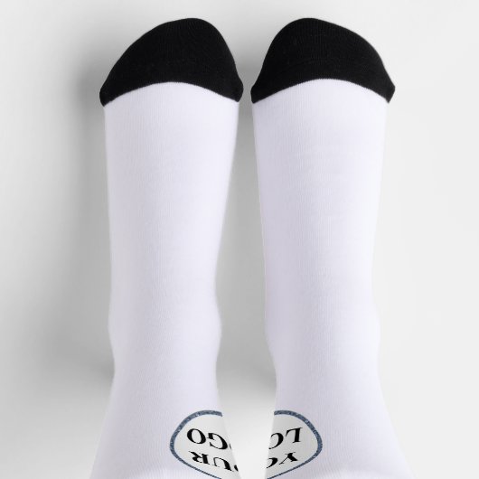 Funny Schwarz-weiß Manche erstellen Sie Ihr eigene Socken (Oben)